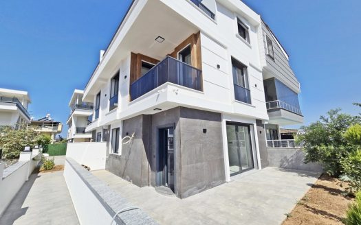 Brand New 3-Bed Semi-Detached Villa with Private Pool For Sale in Didim-2nd Home in Turkey