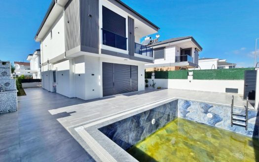 4-Bed Detached Villa with Private Pool For Sale in Didim-2nd Home in Turkey