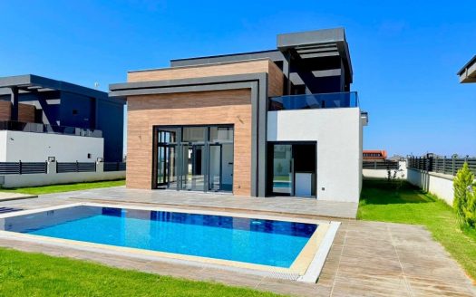 Newly Built 3 Bedroom Detached Villa For Sale in Didim with Private Pool and Private Garden