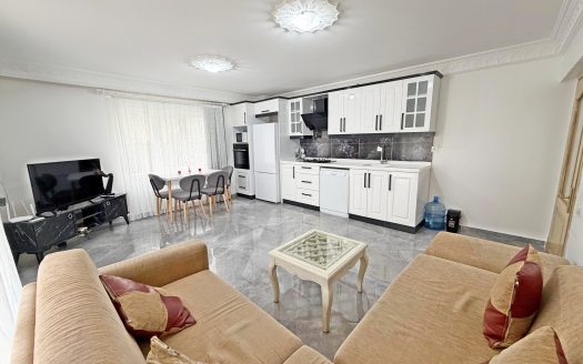 Ready-to-Move 2-bed Modern Apartment in a Complex with a Pool / 300m to Altinkum Beach